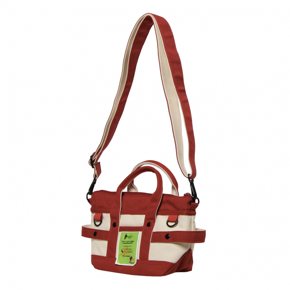 パーリーゲイツ 帆布カートバッグ (0535281602) ゴルフ ポーチ PEARLY