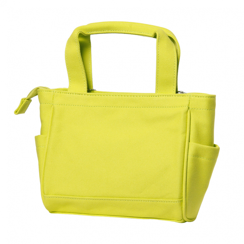 パーリーゲイツ中綿ボンディング　カートバッグ　グリーン　イエロー PEARLY GATES（パーリーゲイツ） 【美品】パーリーゲイツ カートバッグ