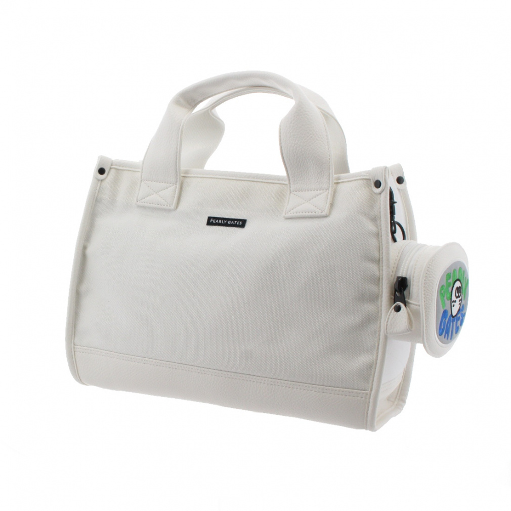 【バッグ】パーリーゲイツ 練習用ゴルフバッグ ホワイト　美品！ PEARLY GATES ゴルフバッグ ホワイト PEARLY GATES (パーリーゲイツ