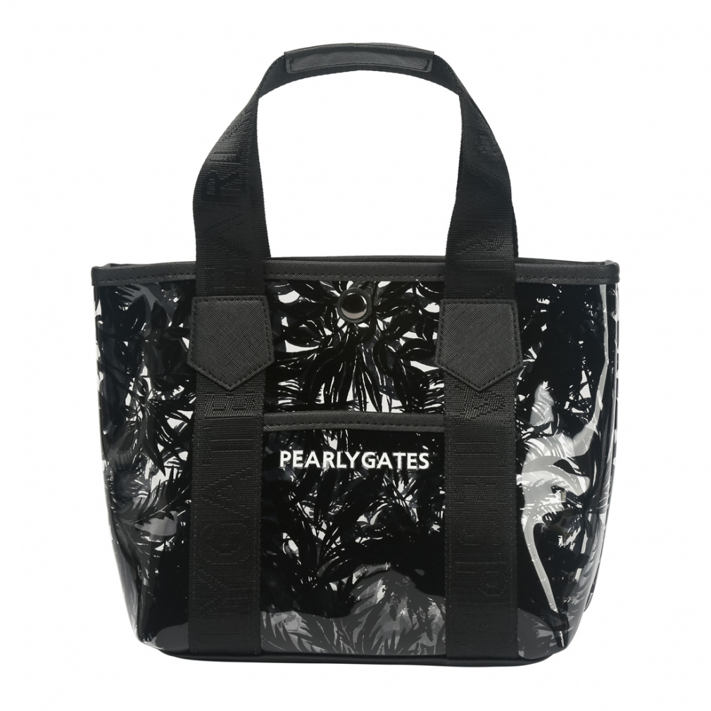 【PEARLY GATES】千鳥アーガイル柄 ショルダーポーチ パーリーゲイツ 繊細ボタニカル柄 クリアカートBAG (0533281603