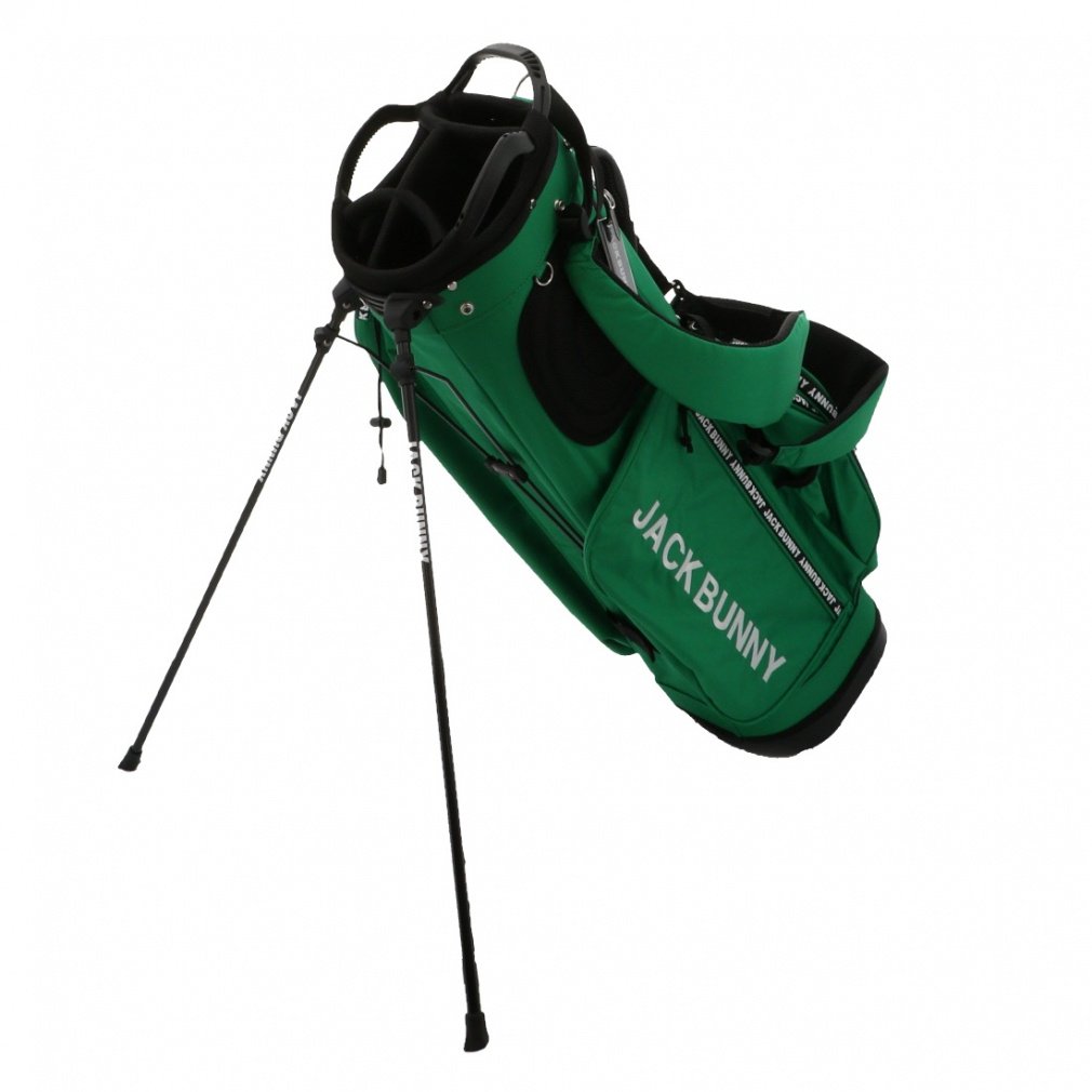 ジャック バニー ロゴファスナー スタンドキャディバッグ 9型