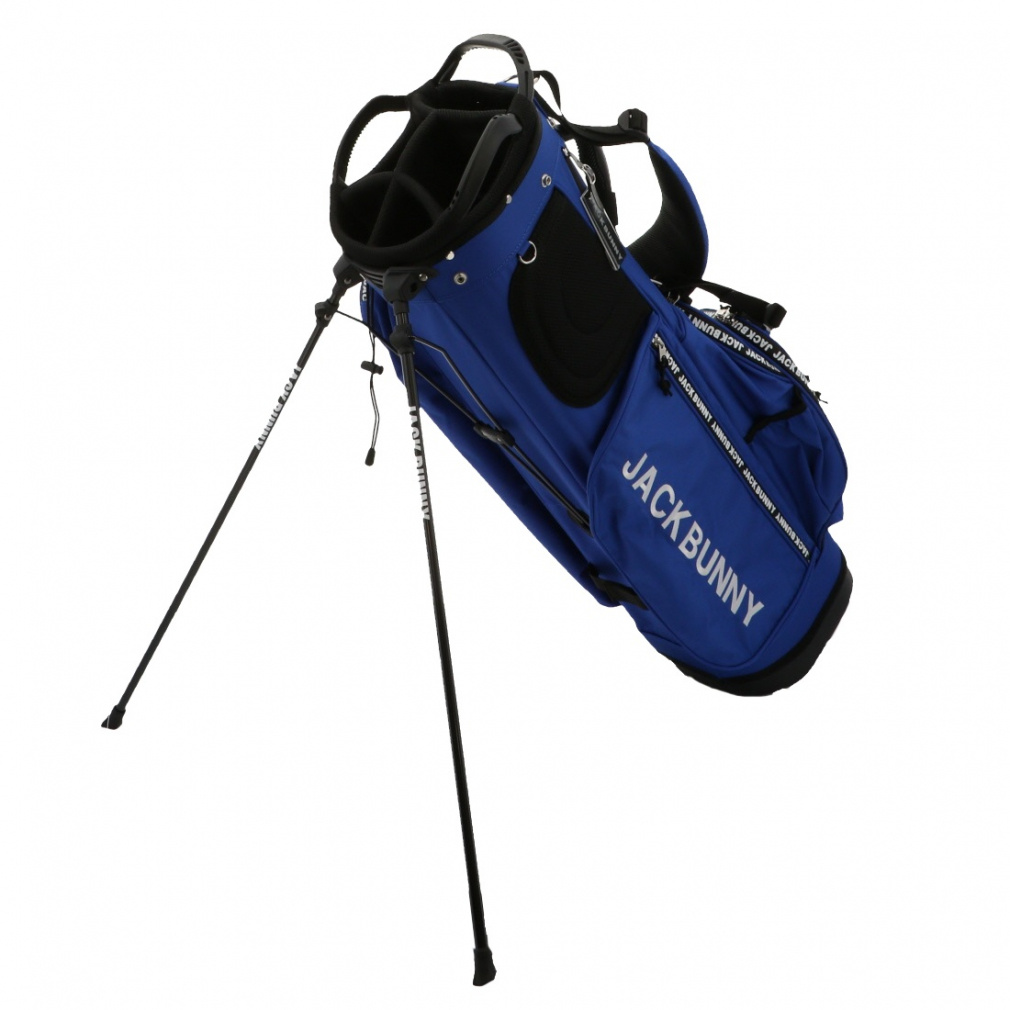 JACK BUNNY スタンド付きキャディサブバッグ 青 JACK BUNNY スタンド付きキャディサブバッグ 青 楽天市場
