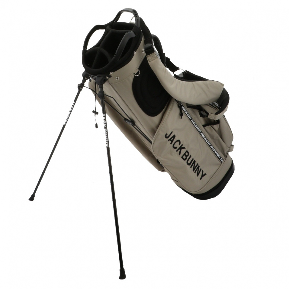 ジャック バニー ロゴファスナー スタンドキャディバッグ 9型