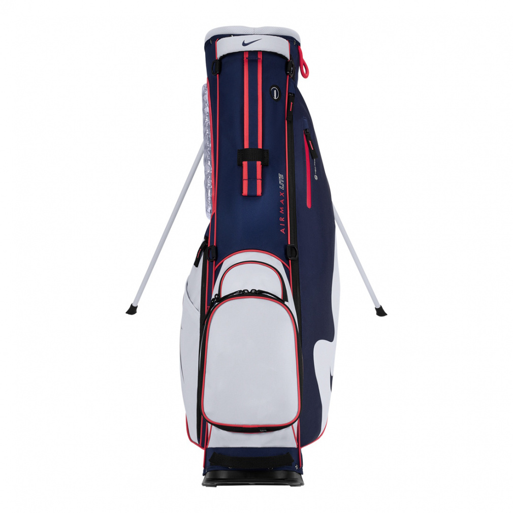 NIKE GOLF ナイキ　キャディバッグ　9インチ　ゴルフバッグ　メンズ NIKE GOLF ナイキ キャディバッグ 9インチ ホワイト / レッド