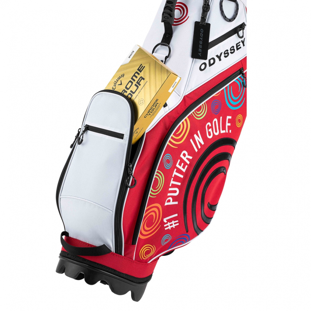 Callaway Odyssey キャディバッグ ツアーモデル　 青/白/赤 Callaway Odyssey キャディバッグ ツアーモデル 青/白/赤