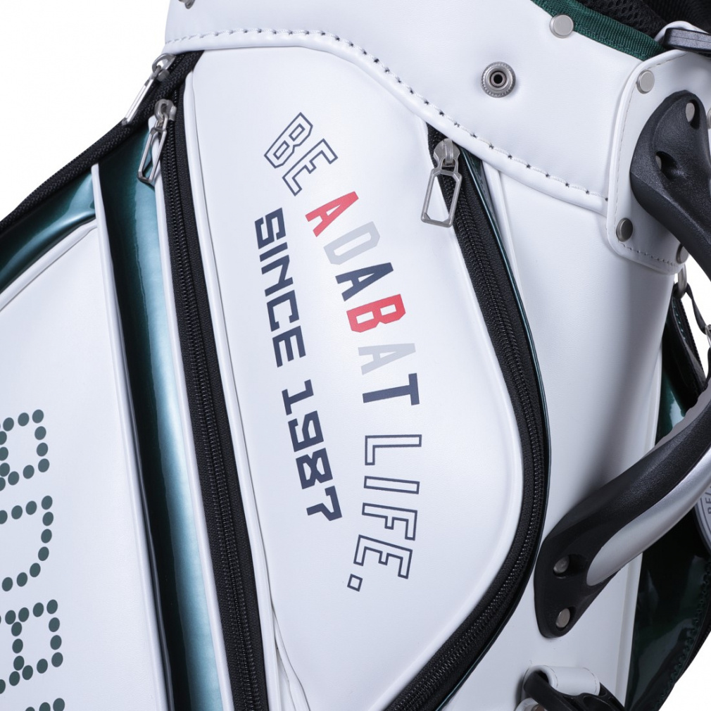 アダバット メンズキャディバッグ ABC437 (ABC437WG) メンズ ゴルフ