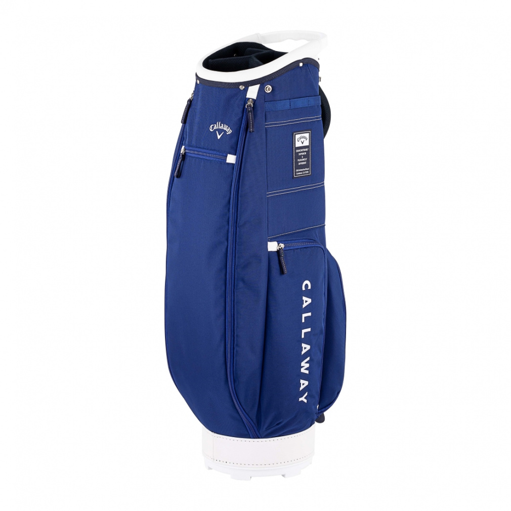 36400円の品　キャロウェイ　スタンド式　キャディバッグ　ターコイズブルー　青 Callaway キャロウェイ ゴルフ キャディバッグ スタンド型 4分割