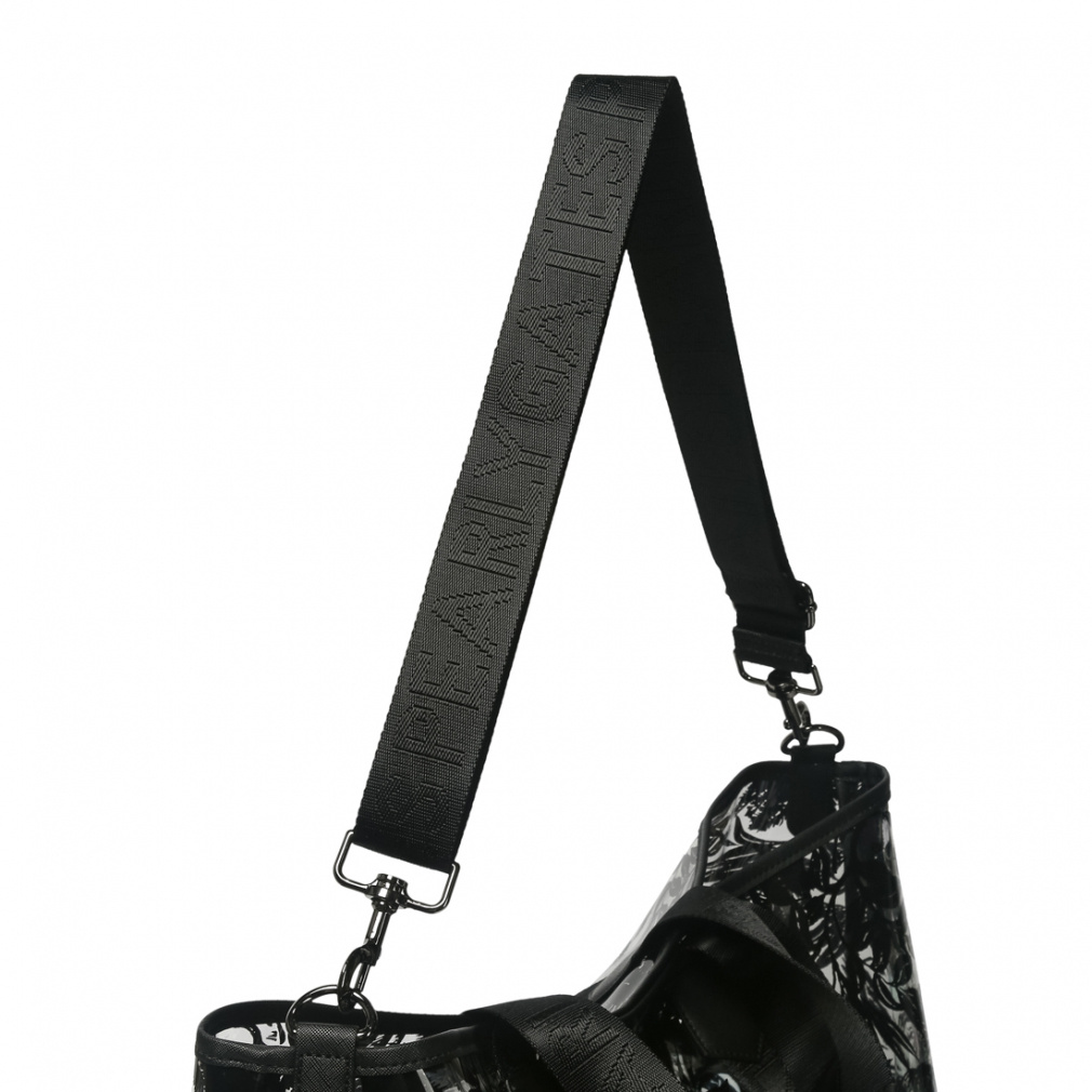 パーリーゲイツ 繊細ボタニカル柄 クリア ロッカーバッグ (0533281602