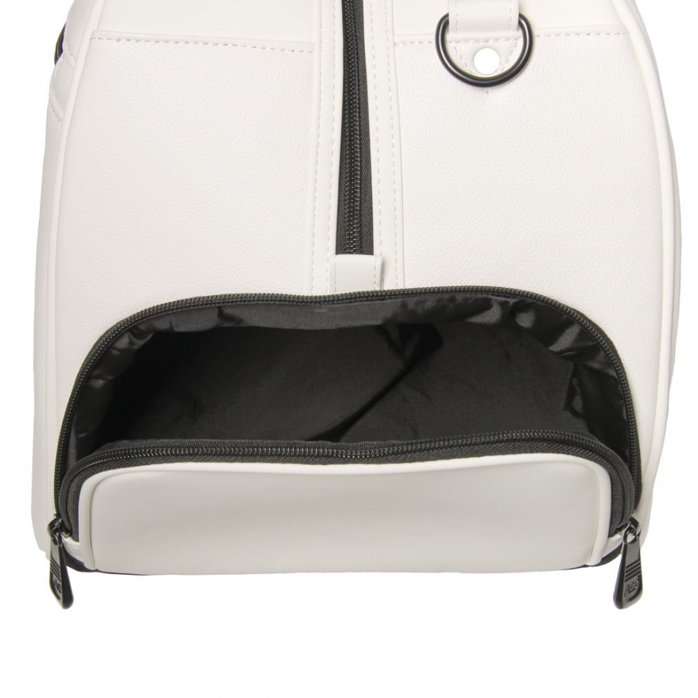 ＊新品・美品＊[new balance]ボストンバッグ/ロッカーバッグ/ホワイト ニューバランス BOSTON BAG (0125981001) ゴルフ ボストンバッグ New