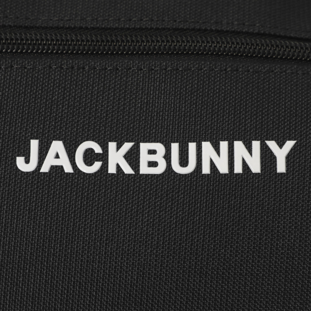 未使用 ジャックバニー カジュアル 収納量大 合繊 グレー黒 ゴルフ