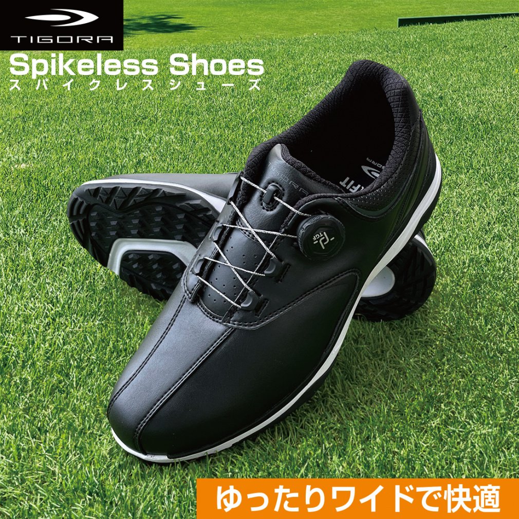 スーパーワイド シューズ スパイクレス 防水 4E ワイド 軽量 TR