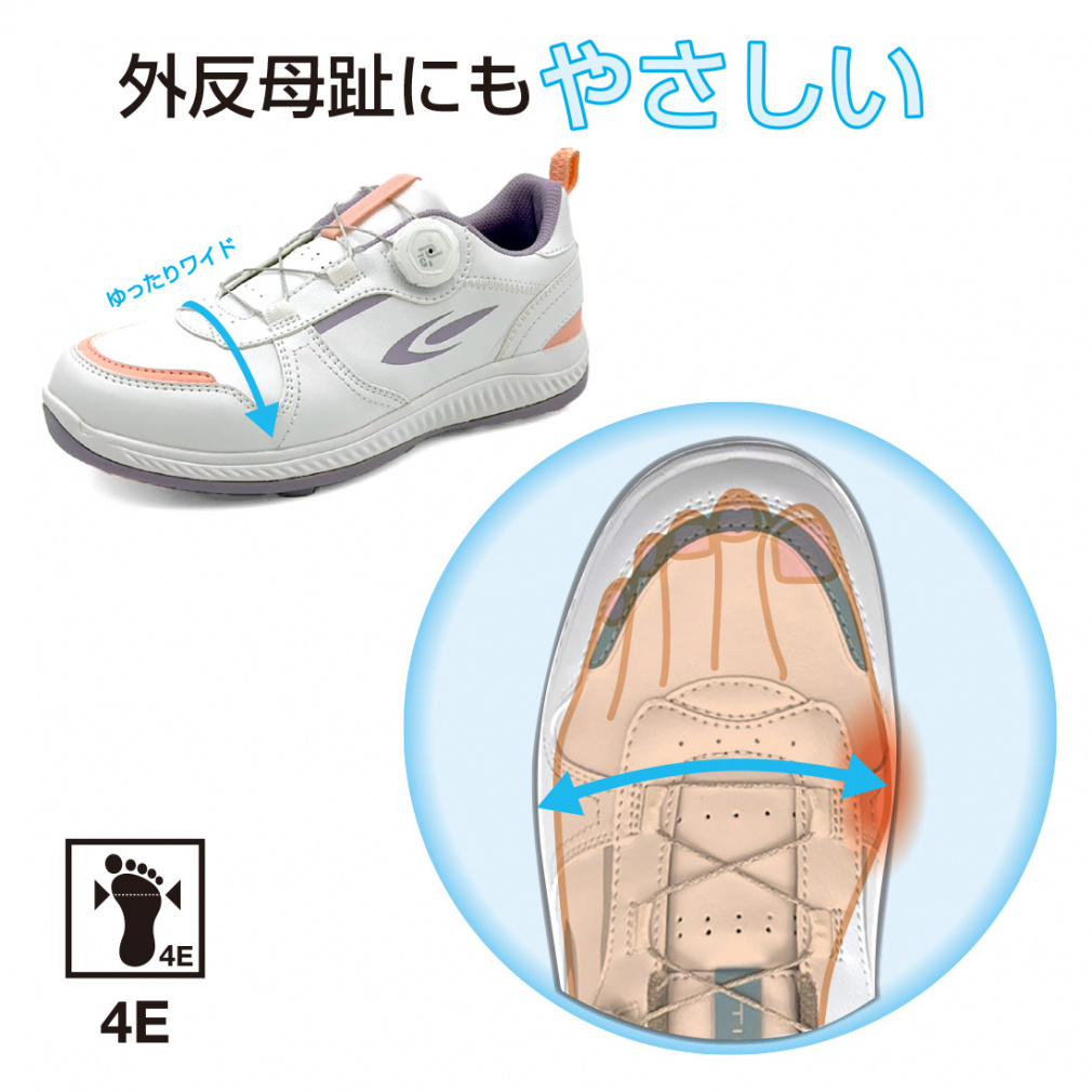 お値下げ！外反母趾 ゴルフシューズ ワイド4E レディース お値下げ！外反母趾 ゴルフシューズ ワイド4E レディース 楽天