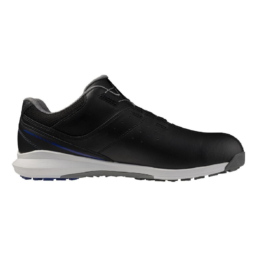 未使用 Mizuno ゴルフシューズ 黒 28 幅広 ワイドスタイル メンズ ミズノ ゴルフシューズ ワイドスタイル エナジー BOA (51GQ269011