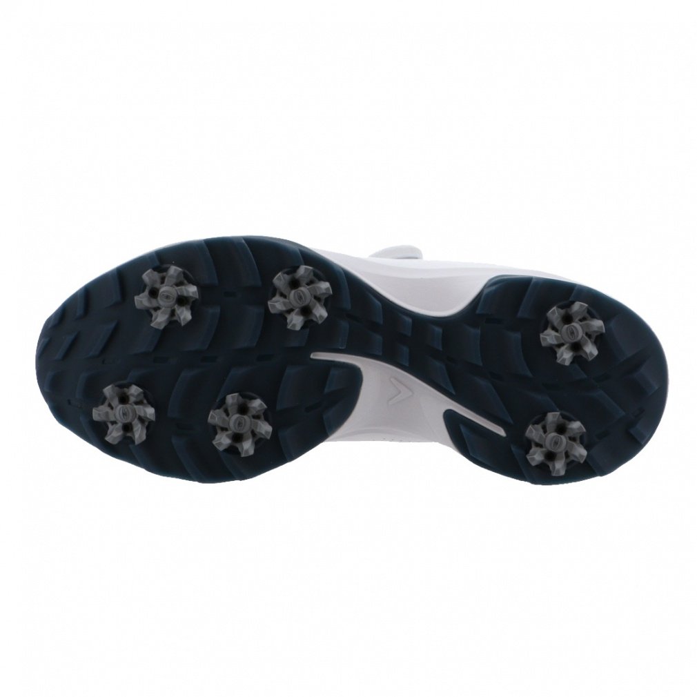 Callaway ゴルフシューズ メンズ ホワイト　2E 28cm 幅広 Callaway（キャロウェイ） ゴルフシューズ シェブネオン スパイクレス