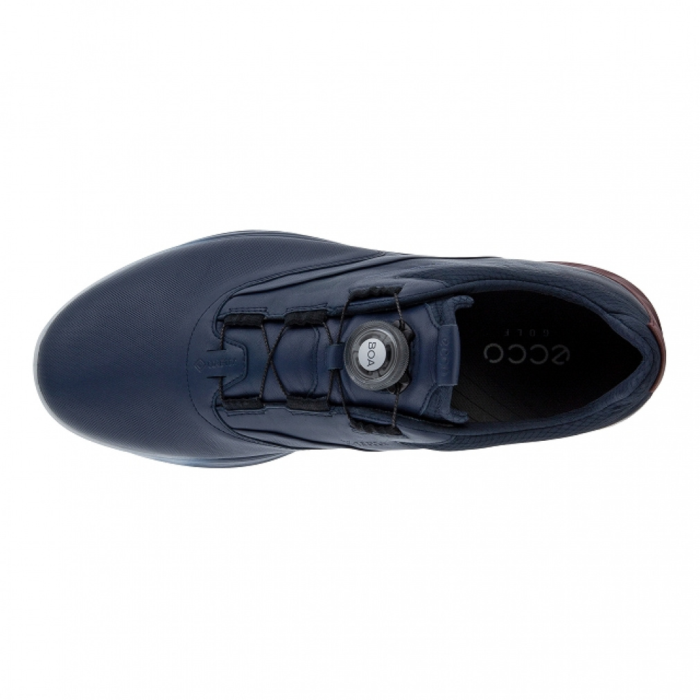 ECCO S-THREE BOA GTX 42/26.5 ネイビー リペア済 エコー ゴルフシューズ エス スリー ボア S-THREE BOA (EG102954