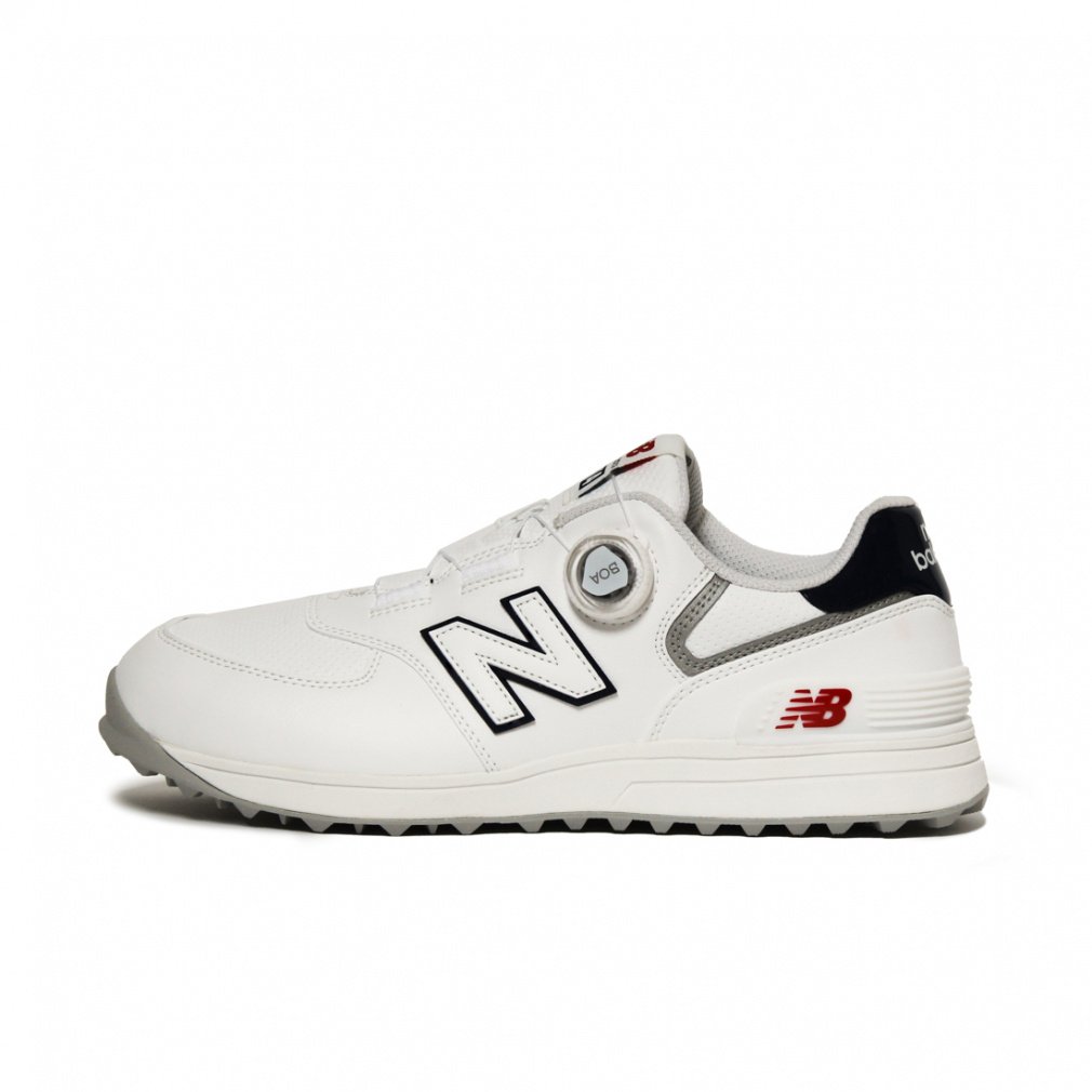 New Balance 574 ゴルフシューズ白×黒28cm【新品未使用】 New Balance 574 ゴルフシューズ ブラック/ホワイト - メルカリ