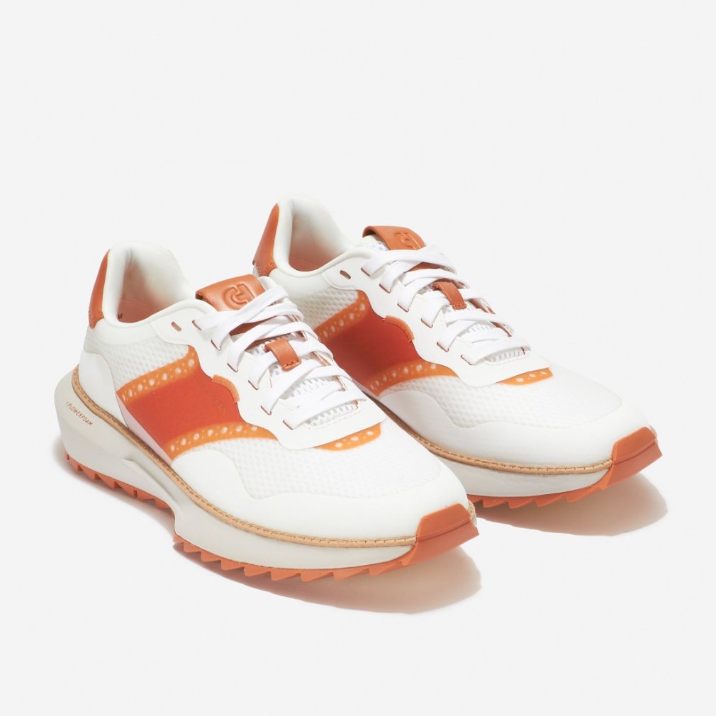 ココ コールハーン ゴルフシューズ 24.5 7 1/2ホワイト/オレンジ ココ コールハーン ゴルフシューズ 24.5 7 1/2ホワイト/オレンジ ココ