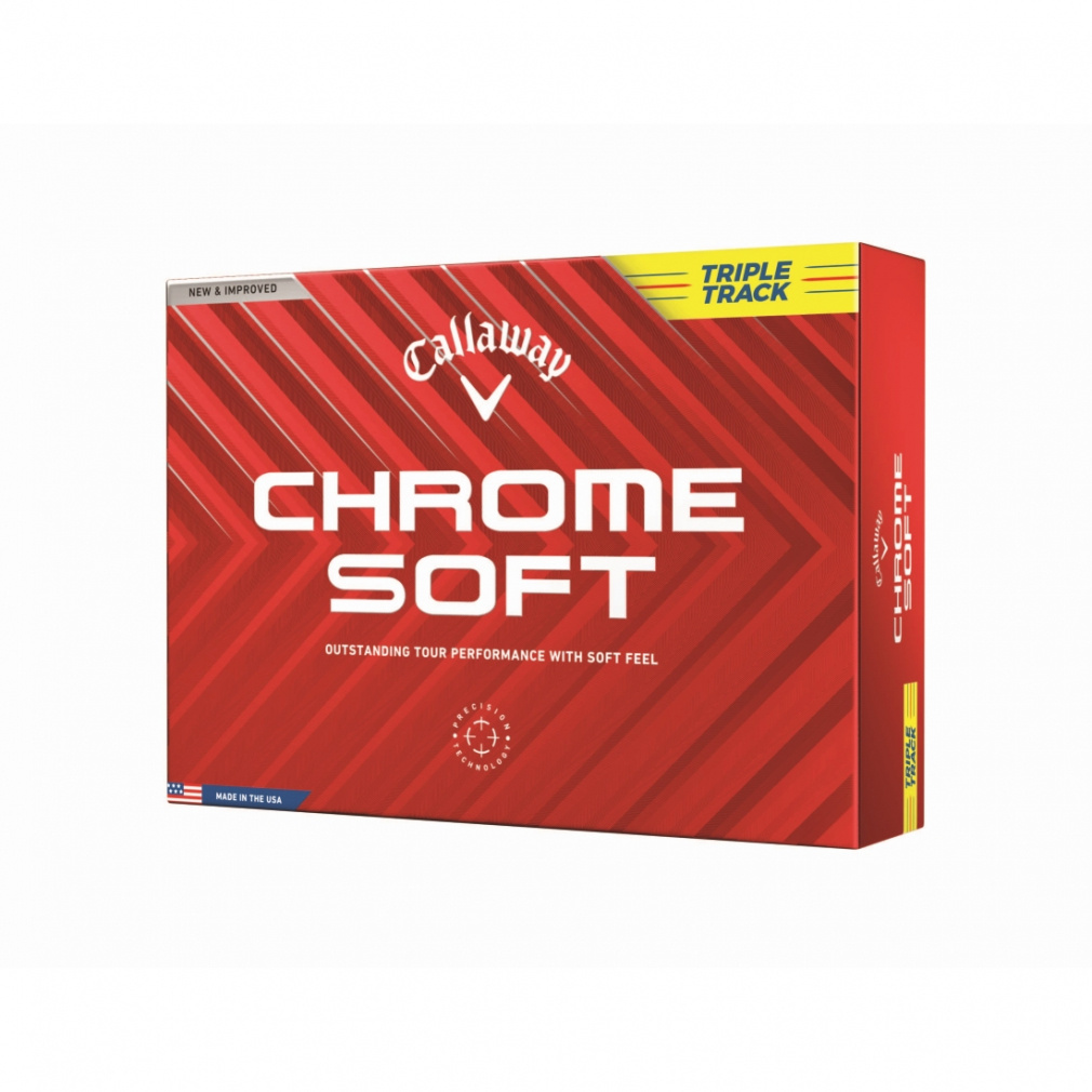 CHROME SOFT ピンク 24球【2ダース分】9球新品　美品 3ダース CHROME SOFT 24 YELLOW TRIPLE TRUCK 7193105091｜Alpen