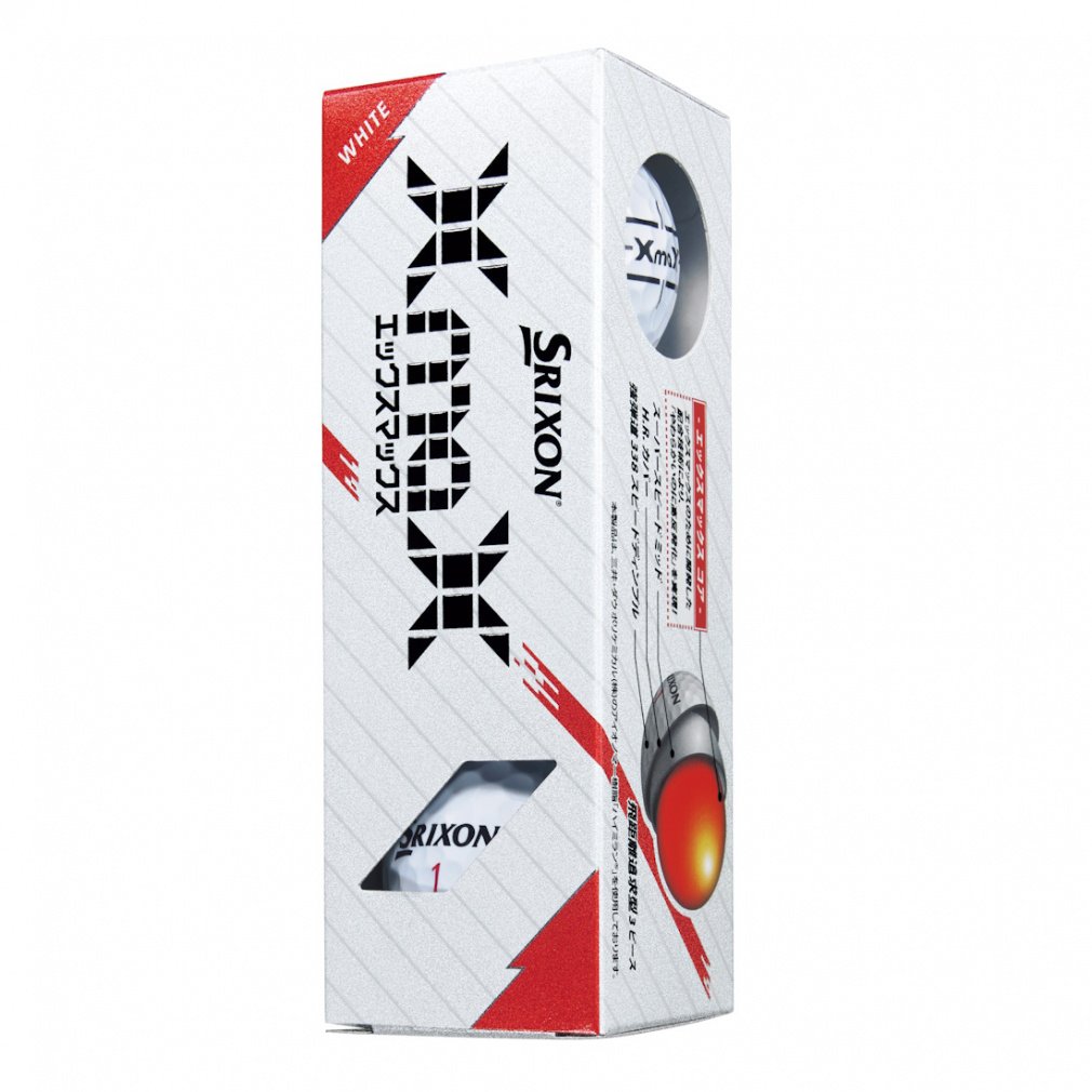 【新品未使用】SRIXON XmaX ホワイト　最新モデル2ダース スリクソン XmaX ホワイト 1ダース（12個入り） | ダンロップ