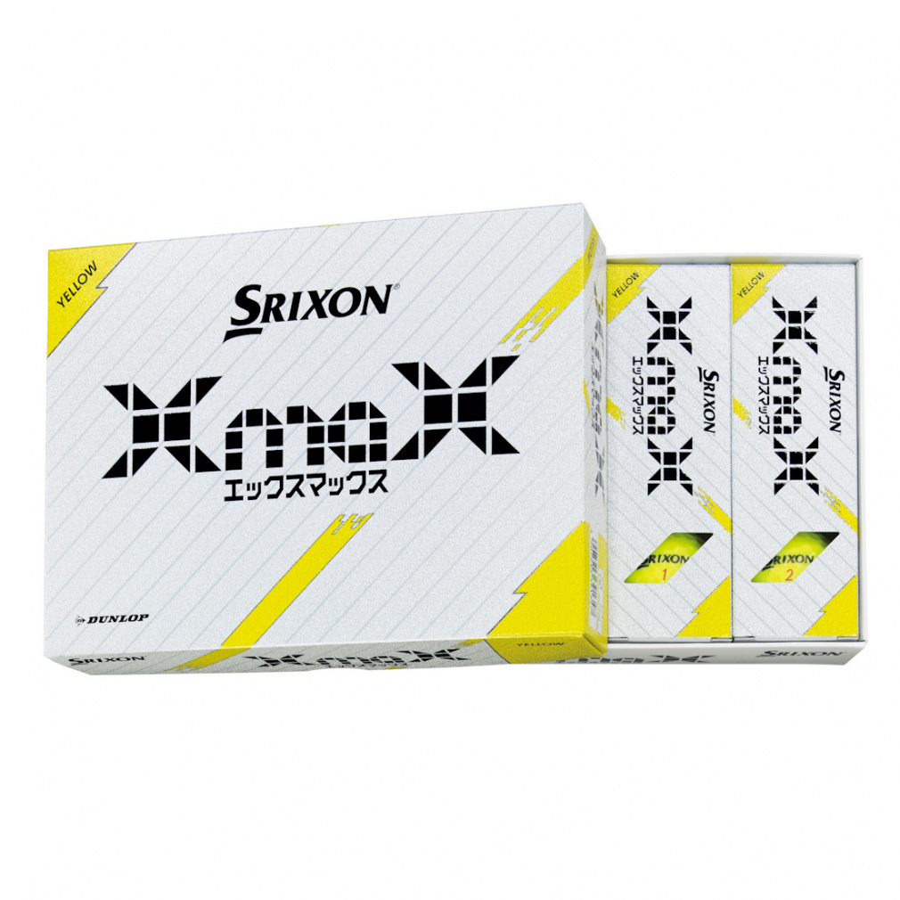【新品未使用】SRIXON XmaX ホワイト　最新モデル2ダース スリクソン XmaX ホワイト 1ダース（12個入り） | ダンロップ
