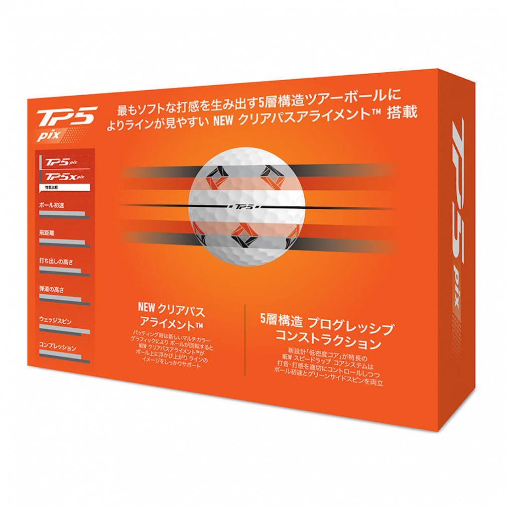 TP5 PIX Limited 2ダース Discover The New 2024 TP5 & TP5 pix Golf Balls | TaylorMade