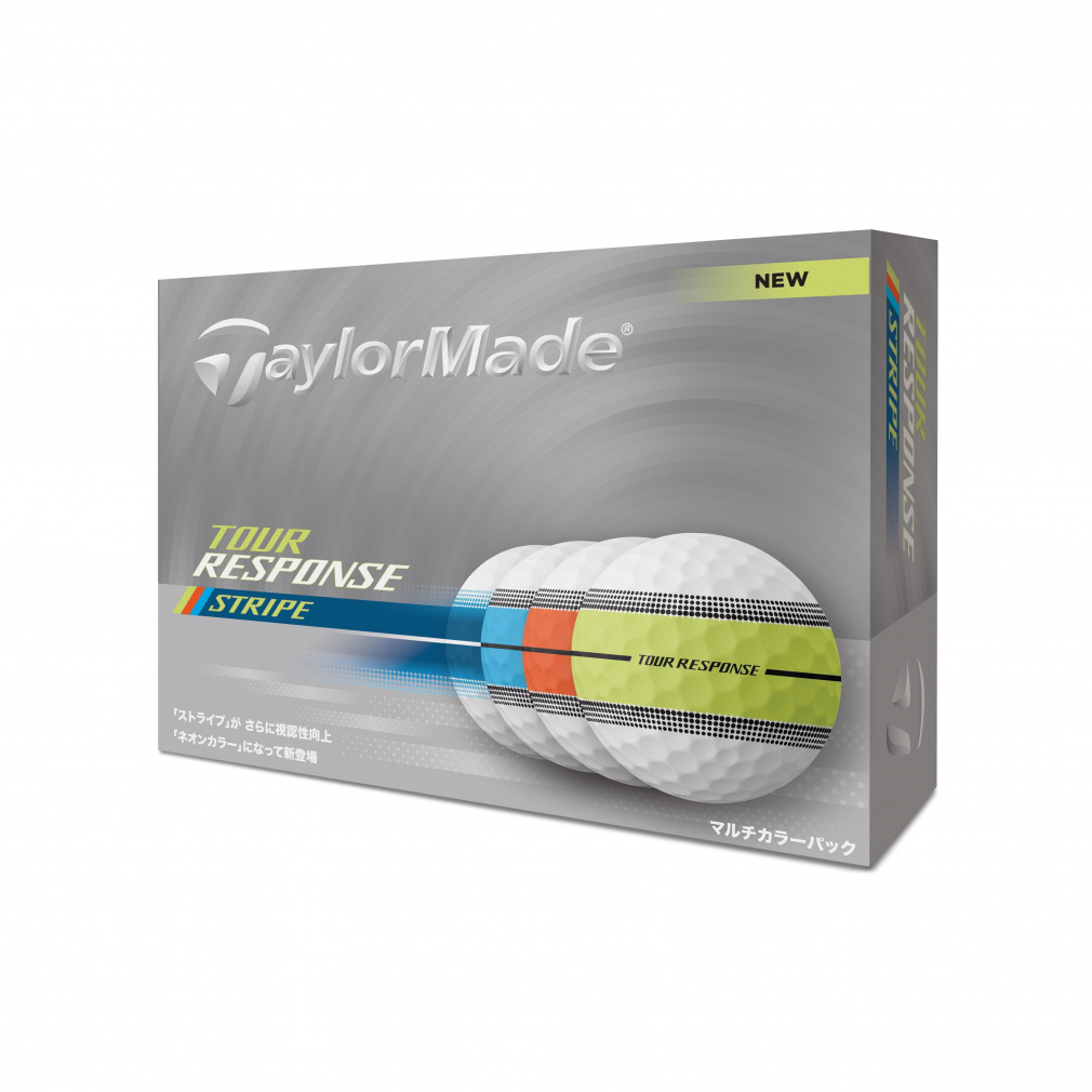 その他 TaylorMade Tour Response Stripe 3 Layers テーラーメイド TOUR RESPONSE Stripe NEON Multi Pack (M1804601) 3