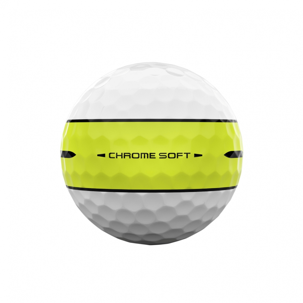 キャロウェイ CHROME SOFT 360° YELLOW STRIPE (7193852520) 3ダース