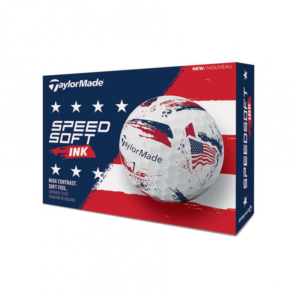 新品ボール テーラーメイド TM26 SpeedSoft Ink USA (N3635901) 3ダース(36球入