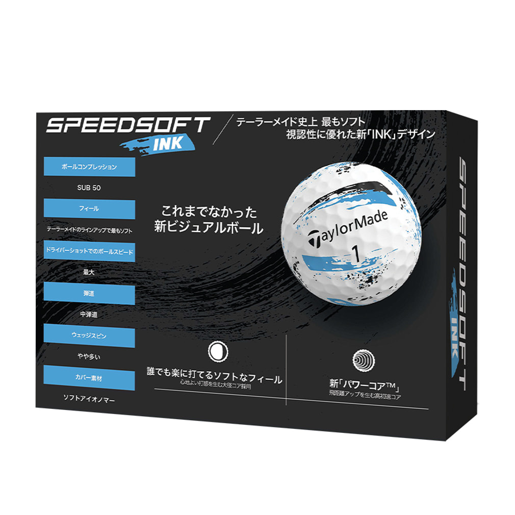テーラーメイド TMJ24 SpeedSoft INK BLU (N9509601) 3ダース(36球入