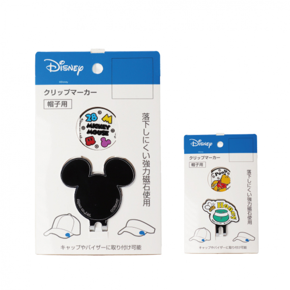 ディズニー ゴルフ 練習器具 DISNEYクリップマーカー ゴルフマーカー