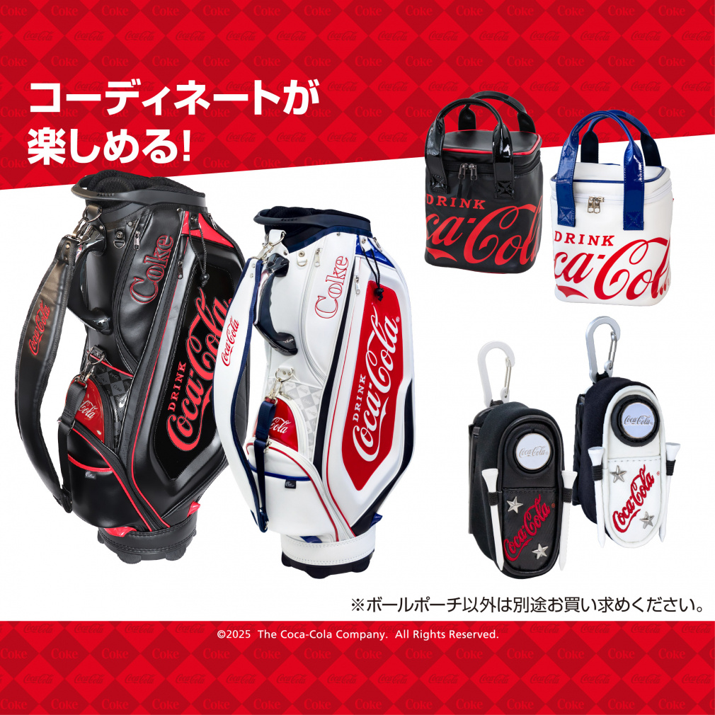 コカ・コーラ ボールポーチ Coca Cola Ball Pouch ゴルフポーチ