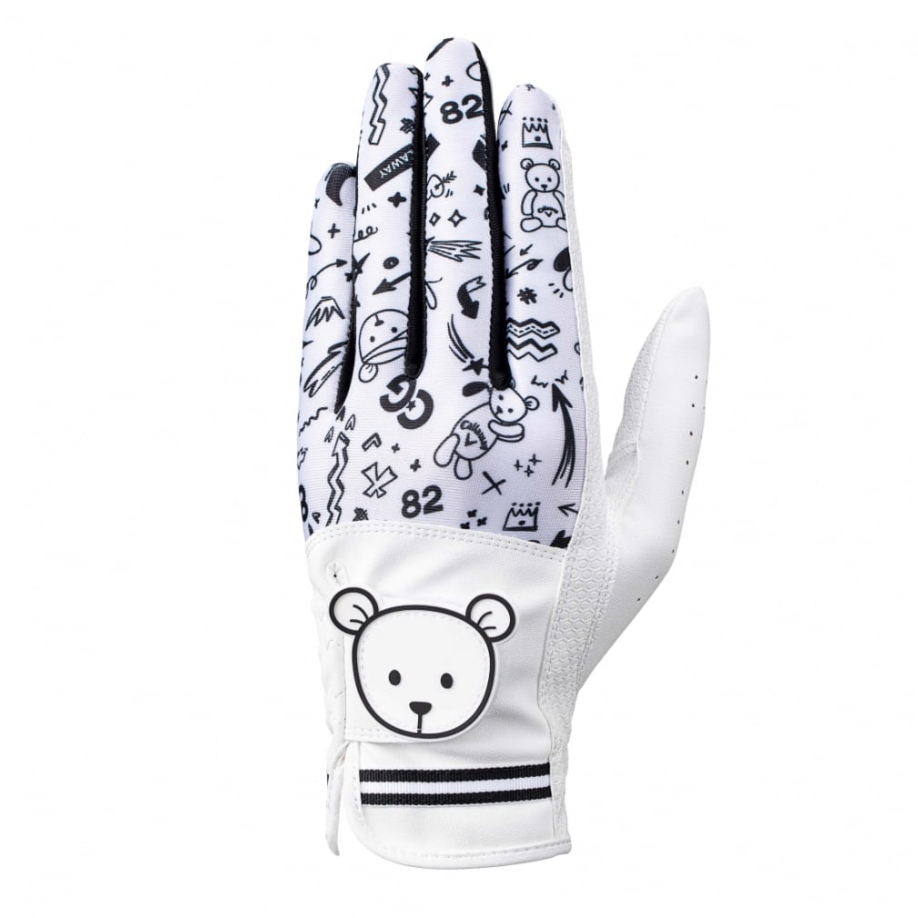 キャロウェイ レディース ゴルフグローブ Bear Dual Glove Womens 26