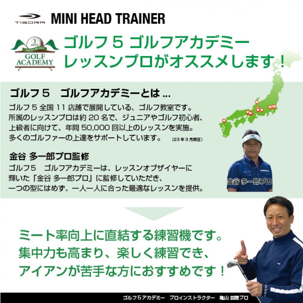 ミニヘッドトレーナー スイング練習機 0750130103｜Alpen Online