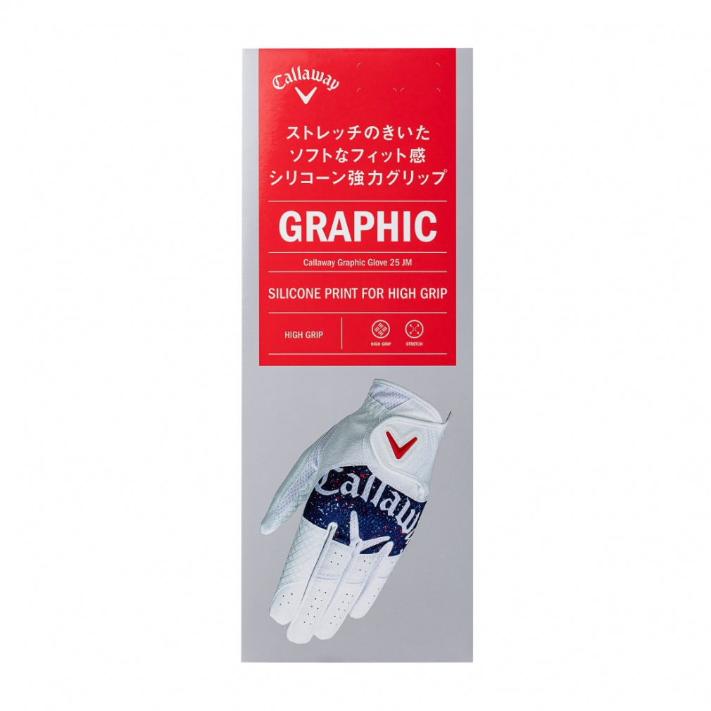 キャロウェイ ゴルフグローブ Graphic Glove 25 JM (7193452409