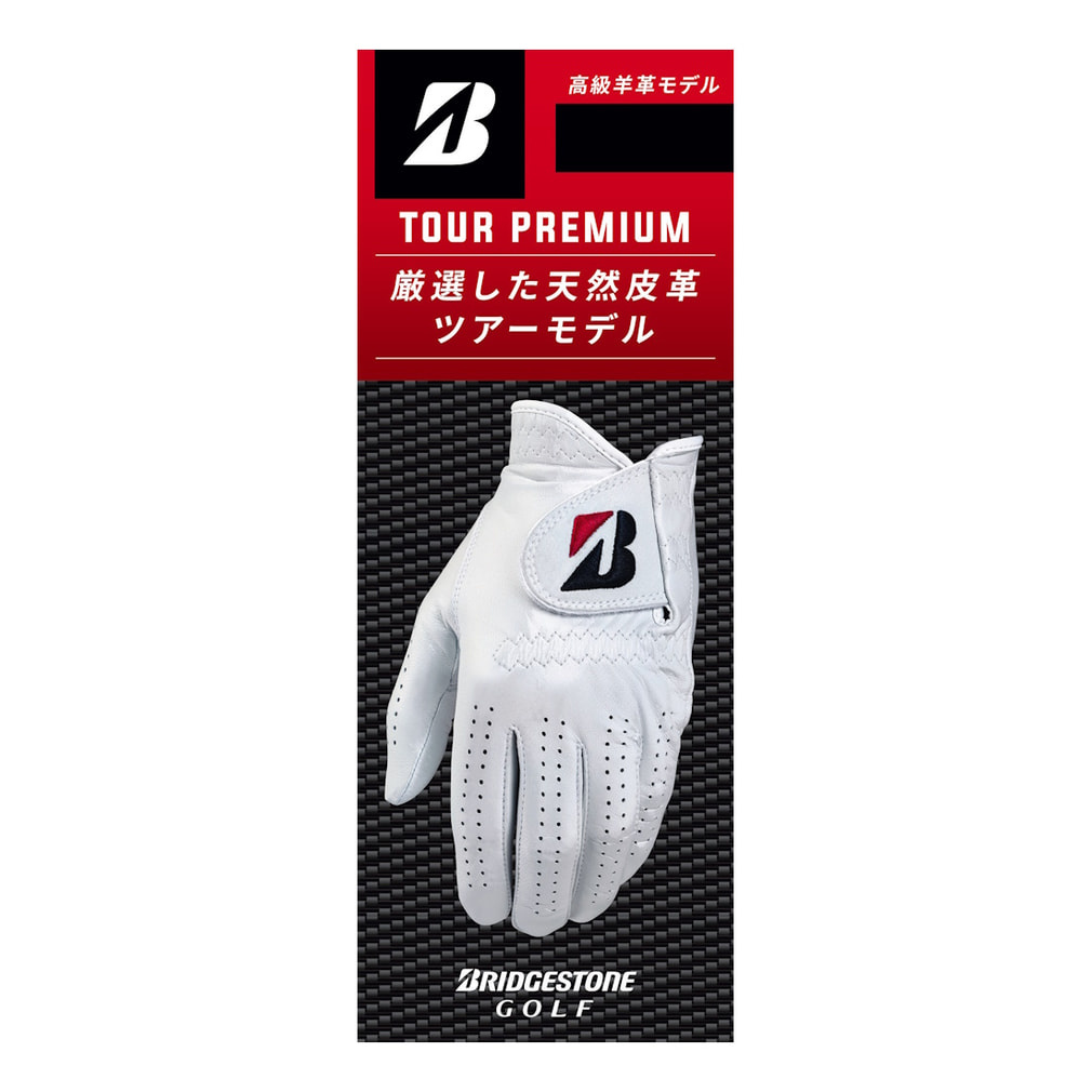 ブリヂストン ゴルフグローブ 左 BSG TOUR PREMIUM ツアープレミアム