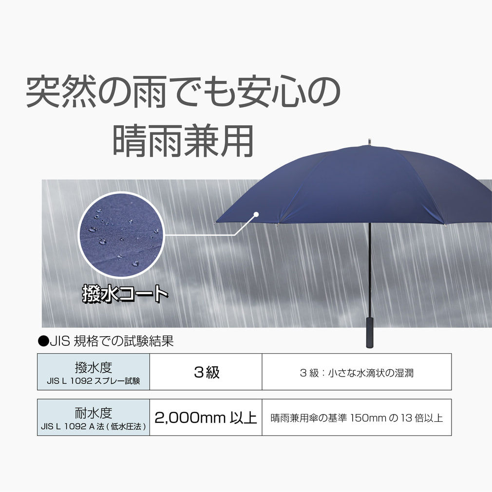 ティゴラ パラソル UVカット 軽量 カーボン仕様の軽量ゴルフパラソル