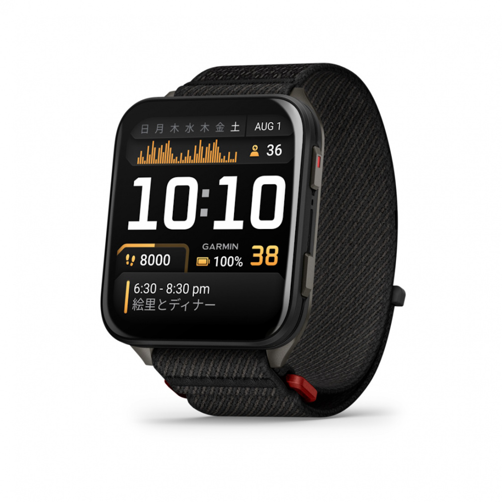 距離計】 ガーミン Venu X1 Black (0100298012) ゴルフ 距離測定器