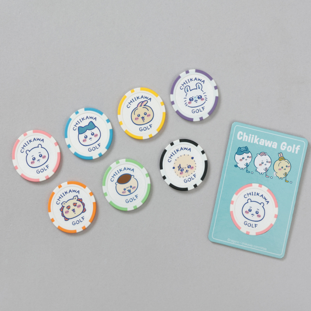 Kaeru Coffee様　ゴルフマーカー まとめ売り4ケース分 ちいかわGOLF カジノマーカー うさぎ (0808182804) ゴルフ マーカー