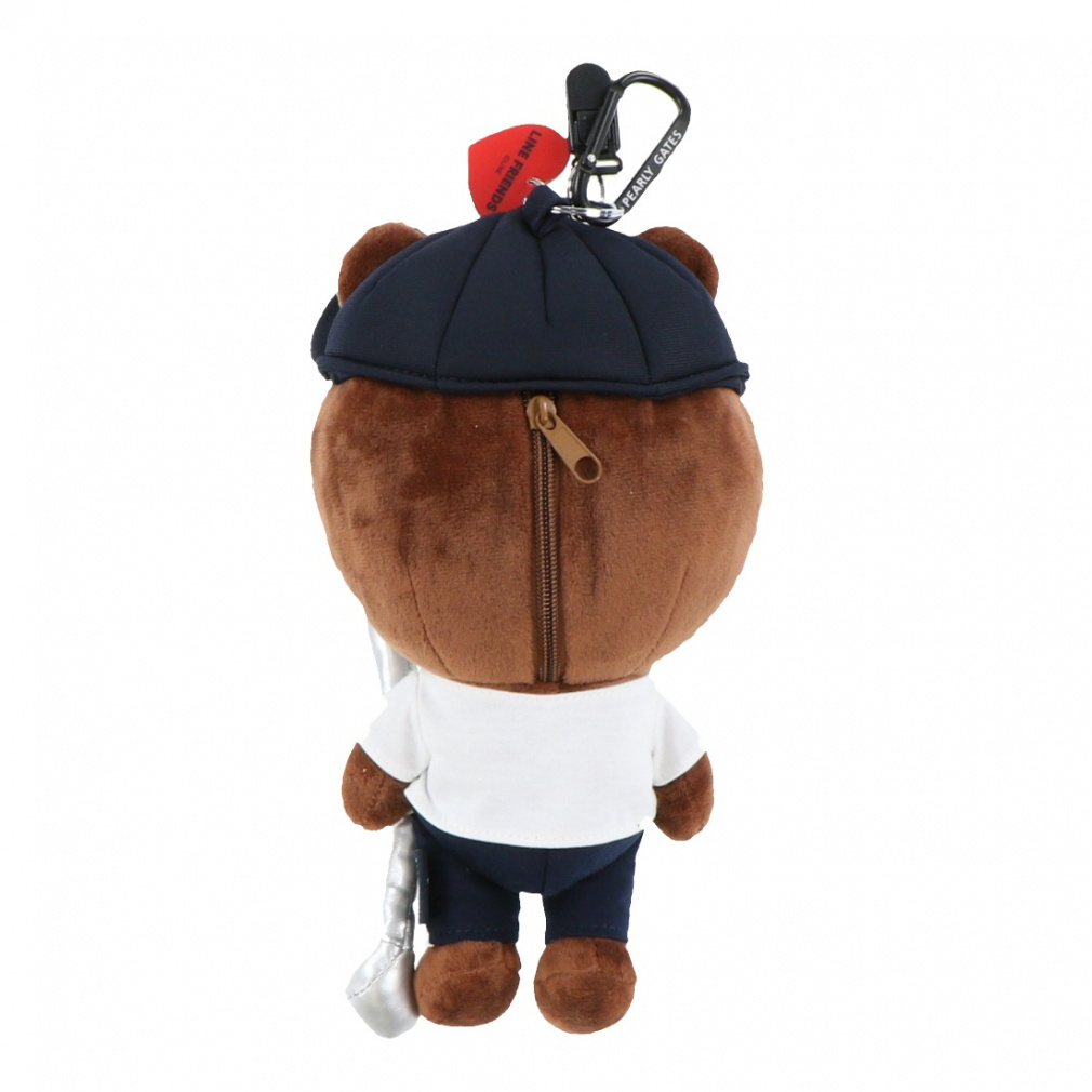 パーリーゲイツ LINE FRIENDS ぬいぐるみボールポーチ (0532184322