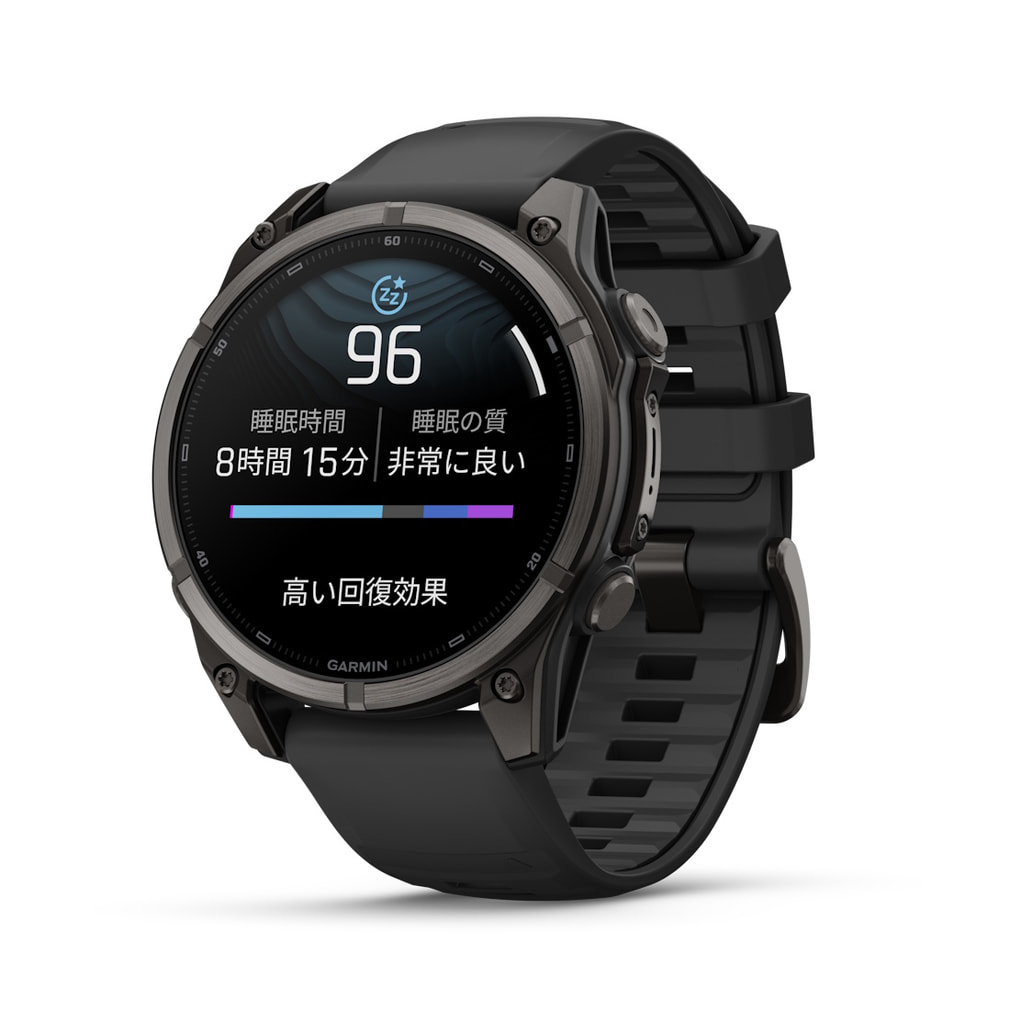 距離計】ガーミン fenix 9 47mm Black フラッグシップGPSウォッチ (010