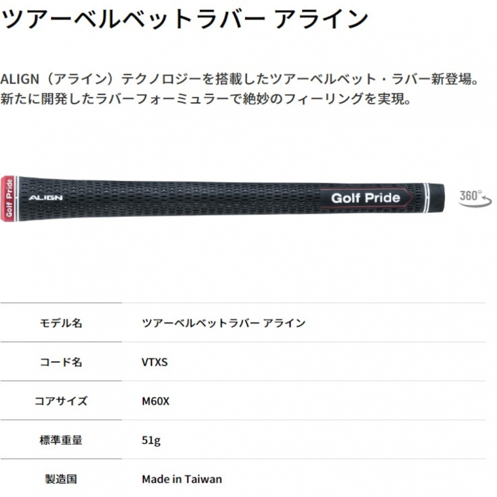 ツアーベルベット・ラバー・アライン スタンダード｜Alpen Online