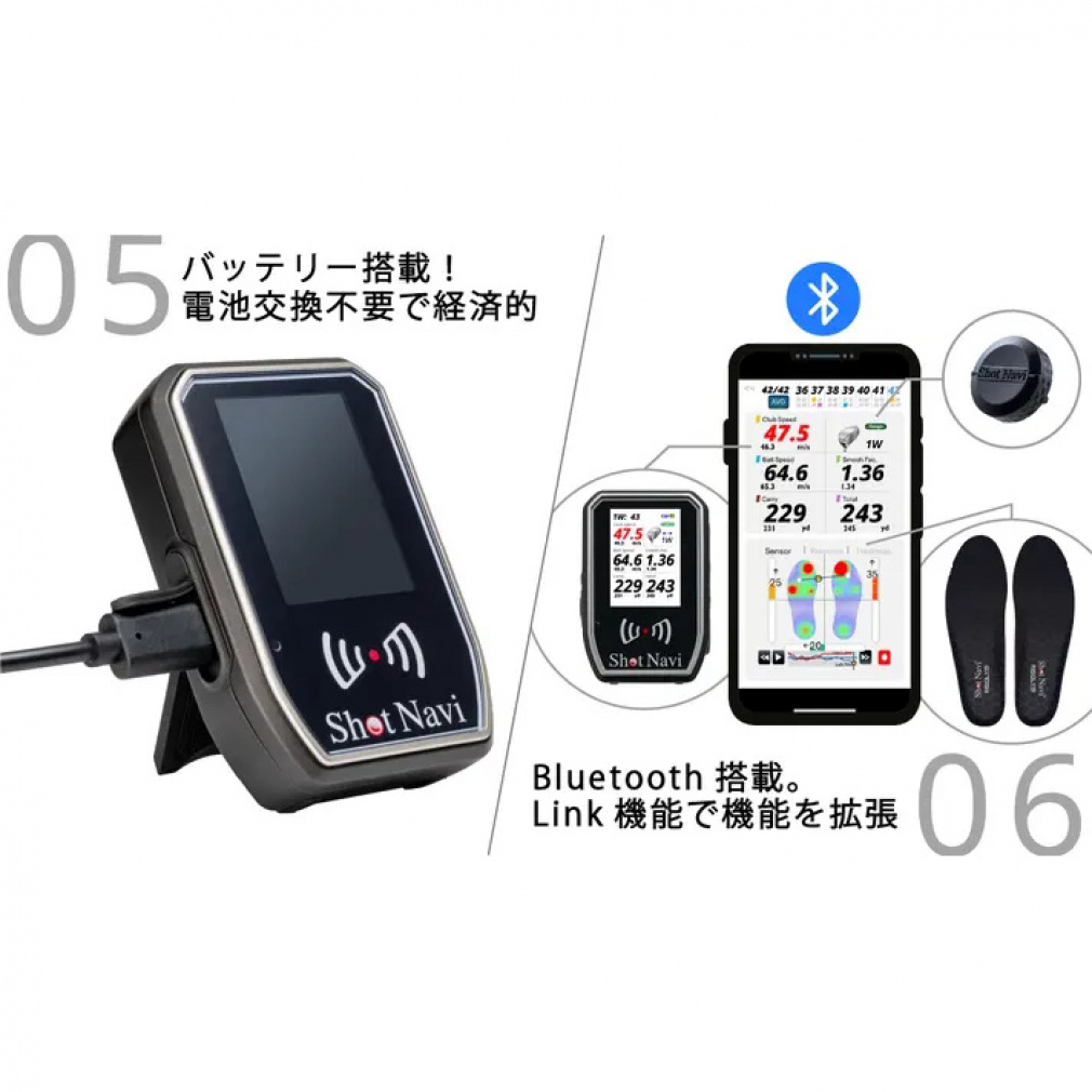 ショットナビ SHOTLYZER ゴルフ スイング測定器 Shot Navi｜Alpen