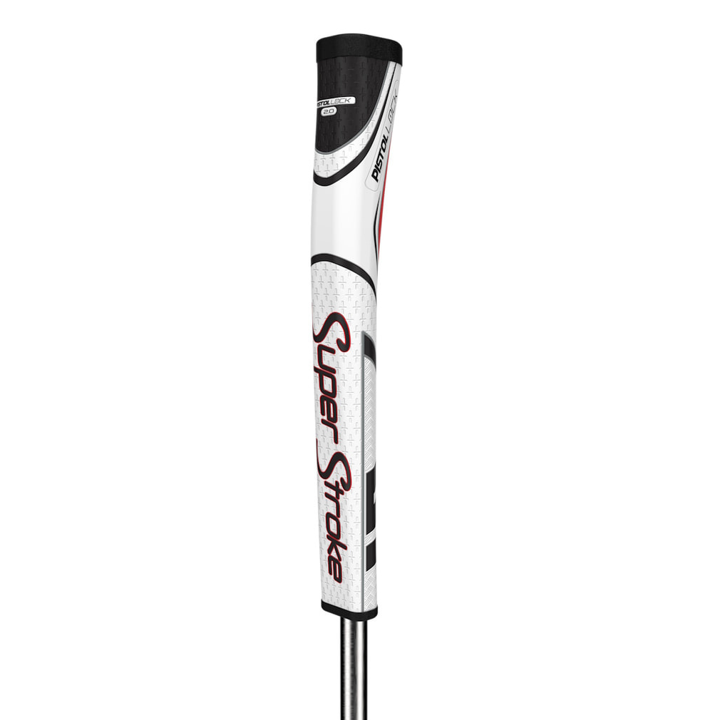 スーパーストローク SS ピストルロック2.0 WH/RD (GR-278) ゴルフ
