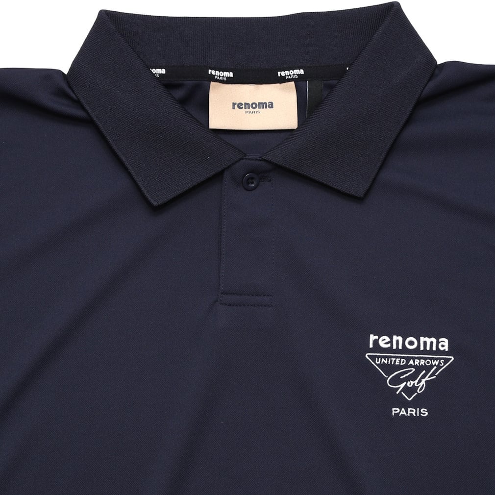 UNITED ARROWS GOLF ポロシャツ ネイビー L UNITED ARROWS GOLFコラボ】 PHOTO PRINT PORO｜Alpen Online 公式
