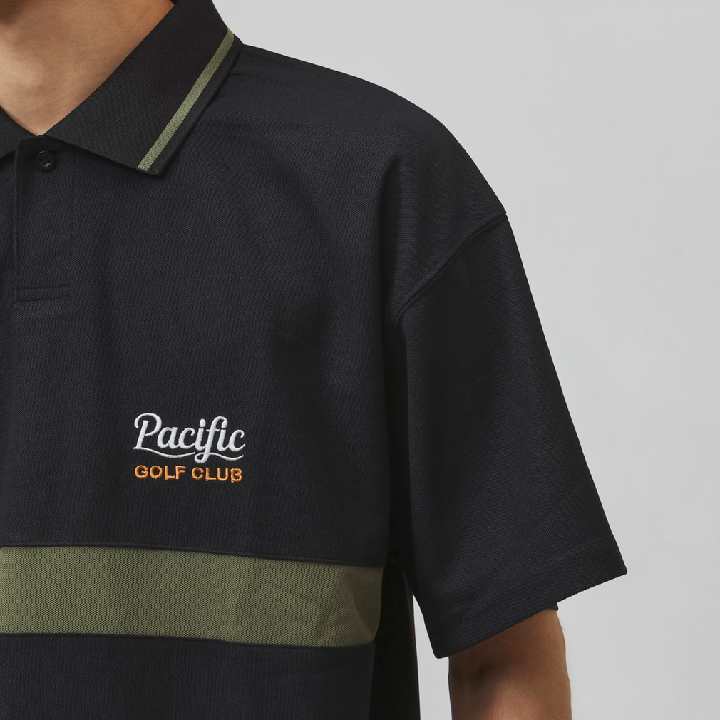 パシフィックゴルフクラブ ゴルフウェア 半袖シャツ 秋 冬 GOLF AND