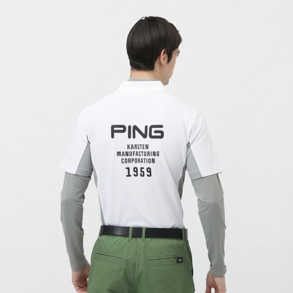 値下げ中)PING/GOLD LINE/ゴルフウェア/メンズ//ホワイト/M 値下げ中)PING/GOLD LINE/ゴルフウェア/メンズ//ホワイト/M 【公式通販】