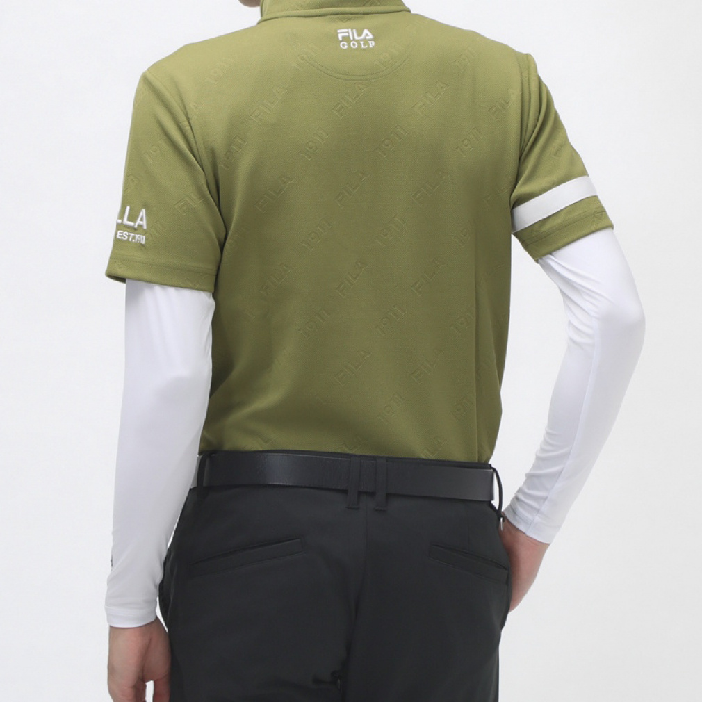 フィラ ゴルフウェア セットシャツ 秋 冬 半袖シャツ＋インナーシャツ