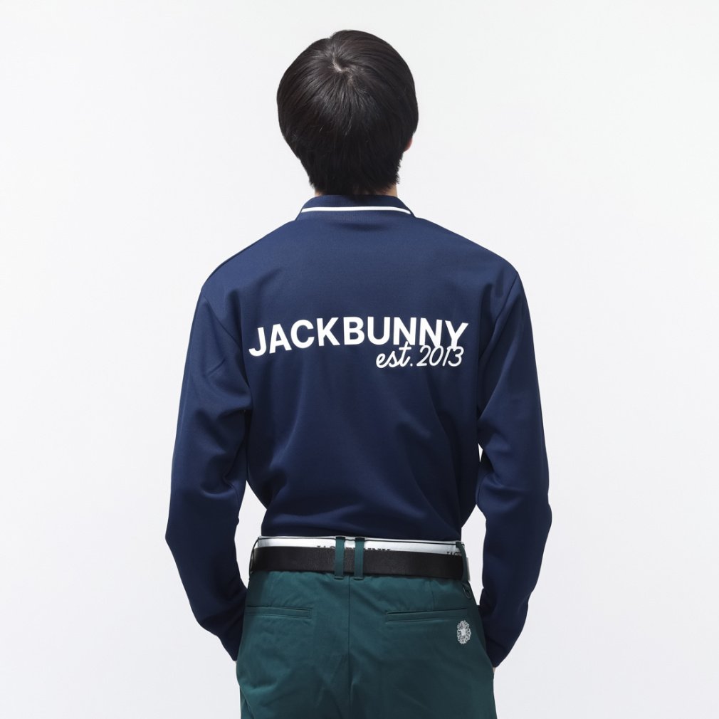 ジャック バニー ゴルフウェア 長袖シャツ 春 夏 Octa ダブルカノコ