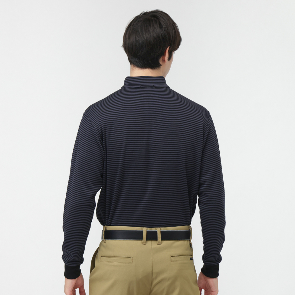 ティゴラ ゴルフウェア 長袖シャツ 秋 冬 ＋5℃アイヒートハーフジップ