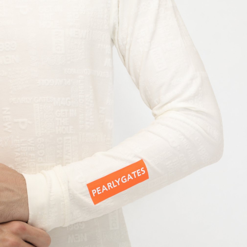 パーリーゲイツ　ソリストヒート　吸湿発熱　　ゴルフウェア　長袖　6　サイズ　LL パーリーゲイツ ゴルフウェア 長袖シャツ 秋 冬 ソリストヒート吸湿